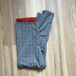 HUE Women's Medium Windowpane Loafer Leggings